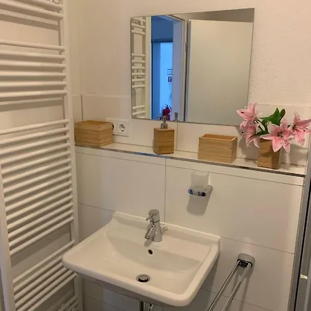 아파트 Ferienwohnung Rosengarten In 테트낭